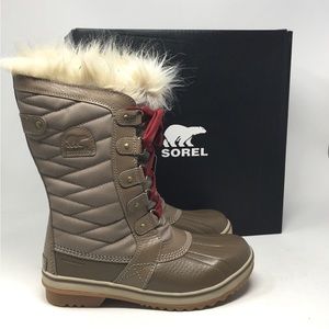 SOREL Tofino II Faux Fur Lined Waterproof Boot KIDS,
